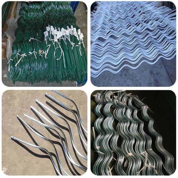 завод серии провода металла 6mm x 1.8m растя спиральные колья