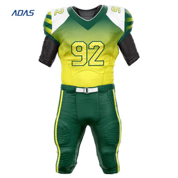 Bulk American Football Training Tops Jersey Shirt Sublimation Anti Shrink