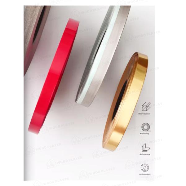 bande de papier de bordure foncée de mélamine de 6mm-630mm pour l'étagère