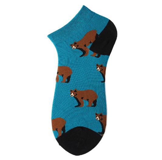 Wholesale Custom Fashion Cartoon Cute Cotton Ankle Women Socks