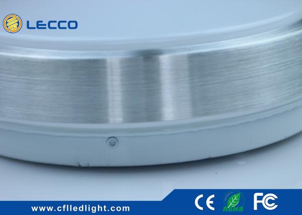 6400 K High Power LED Ceiling Lamp Round Shape 12W Aluminum Frame