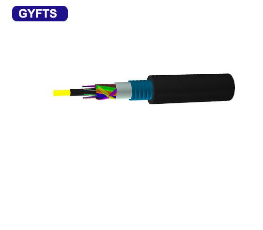 Lightweight FRP Non Metallic Fiber Optic Cable Self Supporting Aerial Duct