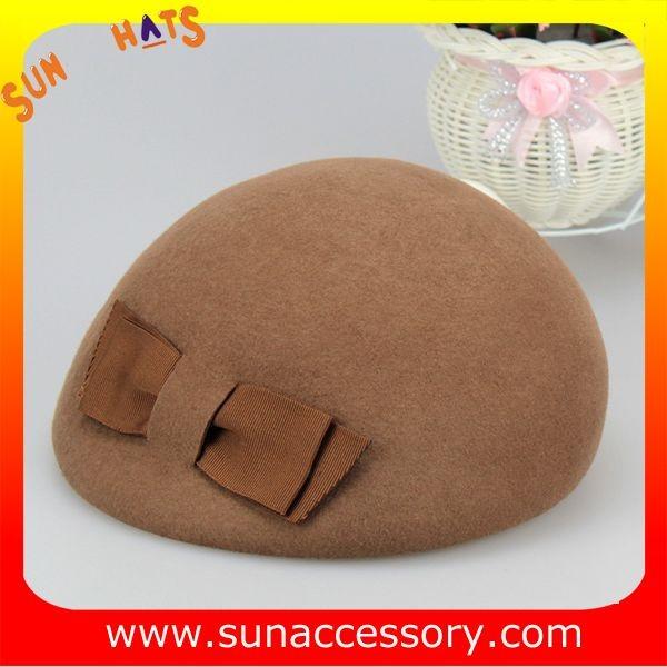 Hot sale Fashion 100% Australia wool felt ladies beret hats ,Red beret  hats with adjustable band