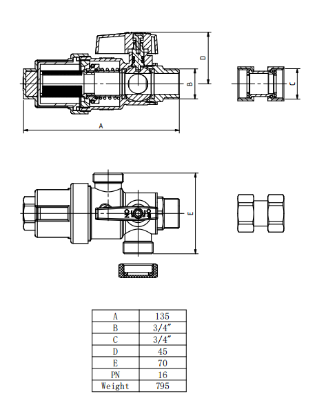 ISO228 Thread Magnetic Decontaminator Perfect Solution For Decontamination Needs