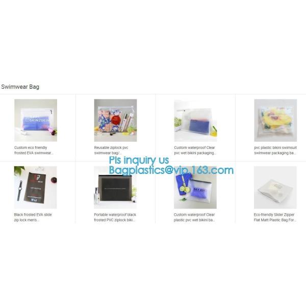 PVC Mini Plastic Cosmetic Bags , Cosmetic Tote Bags Printed Promotional