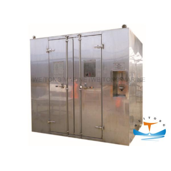 1280 - 1900KG Weight Inclined Marine Evacuation System Double Chutes