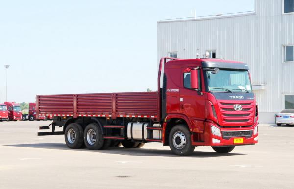 Diesel Super Weight 6x4 Small Cargo Truck 11990 * 2496 * 3633mm For Transport