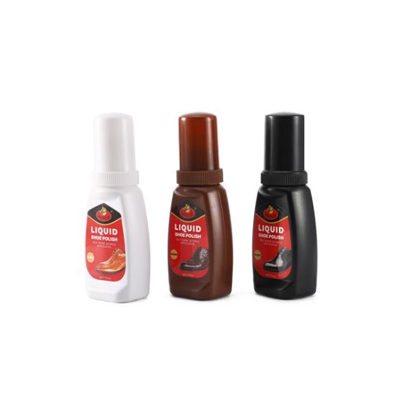 Черный цвет 2,46 фл. унций. жидкий ботинковый полировщик губка мгновенный блеск Ультра-блестящая кожа Ланолин питает кожаные сапоги