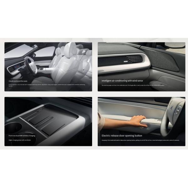 4753X1920X1650mm Max Speed 202km/h Energy Electric Vehicles Suv Cars Xpeng G6 5 Seats