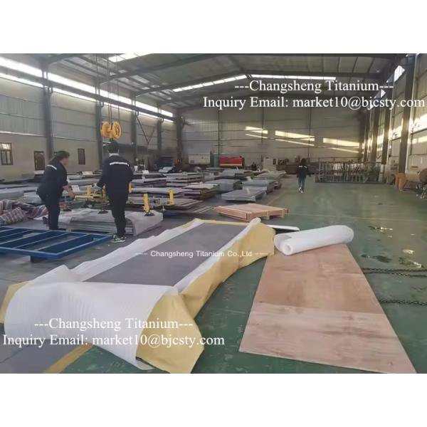 ASTM B265 45 mm Ti6Al4V Gr5 Placa de titanio de 25 mm 30 mm de espesor para componentes de compresores de motor
