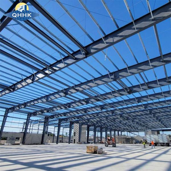 Jis Steel Structure Warehouse Welded / Hot Rolled H Design Industrial Building