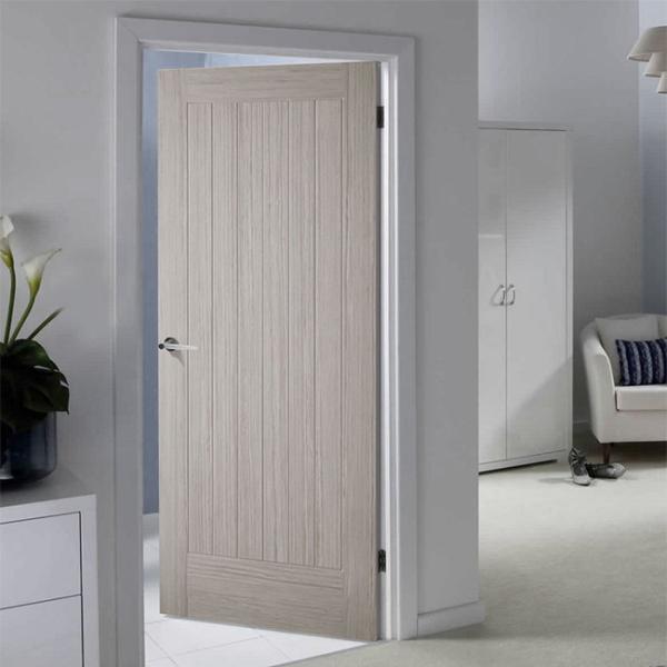 Front Main Gate Solid Wood Entry Doors , Solid Wood Interior Doors With Glass