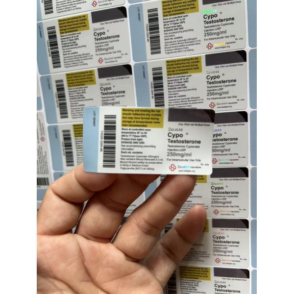 Nad 500 10 Ml Bottle Vinyl PVC Labels Stickers