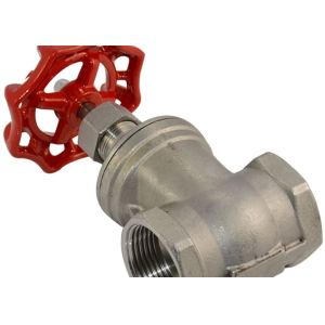 Нержавеющая сталь ручной фланцевый тип эластичный подъемный ствол клапан EPDM 4 дюйма DN100 PN16