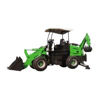 Epa Ce Compact Backhoe Loader 55 Kw 0,8m3 Capacité de seau