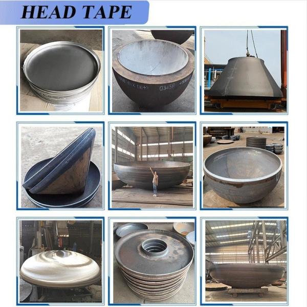 Customized Support ASME Standard Spherical Bottom Claded Material Tank with Dished Ends