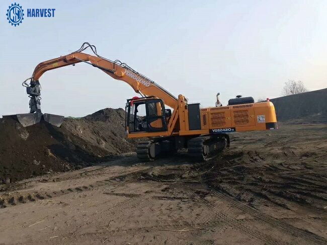 Док портовый разгрузчик ведро 2м3 42тонны Crawler экскаватор кран