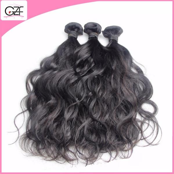 Where to get Cheap Hair Extensions 8A Quality Human Hair for Weaving Natural Wave