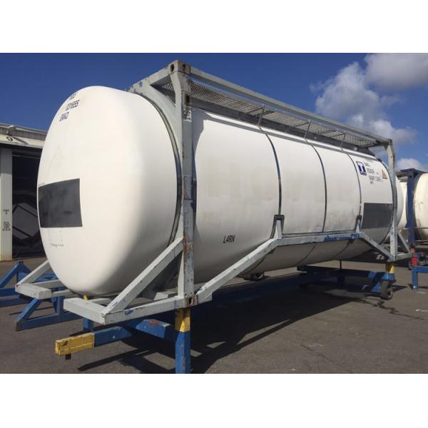 Un T14 PE PTFE Rubber Lining 20FT ISO Tank Container for Concentrated Sulfuric Acid and Hydrochloric Acid S