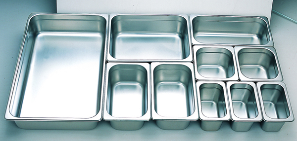 201 Stainless Steel Kitchen Equipment , GN Pan Stainless Steel Gastronorm Pan