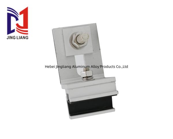 Aluminum Bottom Clips For 30mm Terracotta Ventilated Facade System Customized