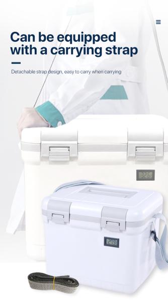 Phefon Portable 6Liters Hard Cooler Box With Temperature Display