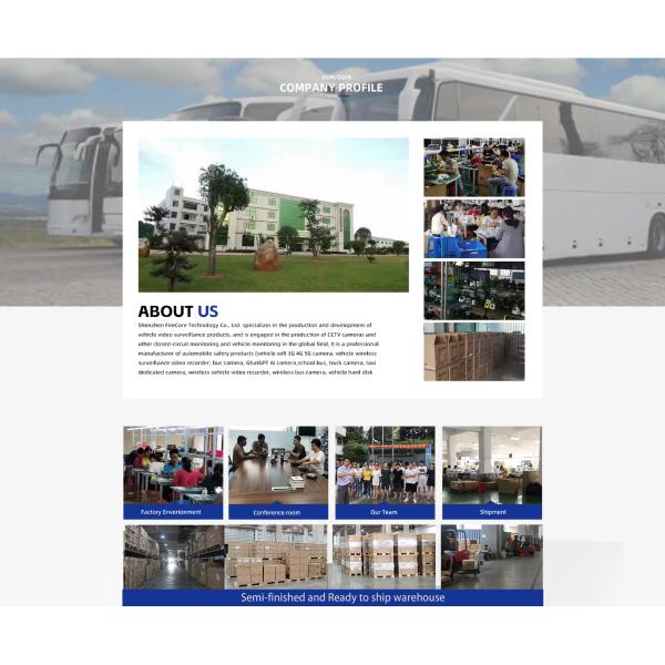 360 Degree AHD CVBS Reversing Aid Camera System Engineering Vehicle Camera with Waterproof IP69K