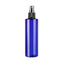 Botella de pulverización de niebla fina de plástico PET de hombro plano 100ml 150ml 200ml 250ml para cosméticos