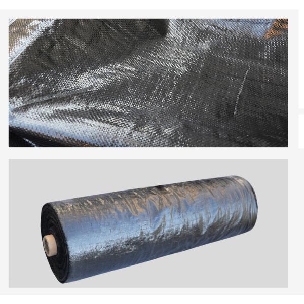 5oz 150gsm Black Garden Weed Barrier Fabric