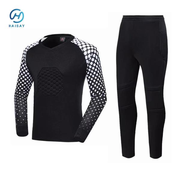 Black Long Sleeve Blank Soccer Jersey Set – Quick-Dry, Stretchable Football Uniform for Men & Youth | High Return Order Rate, Trusted by Global Clients