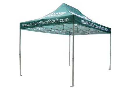 Safety Outdoor Folding Tent , Outside Canopy Tents Single Or Double Sided Printed