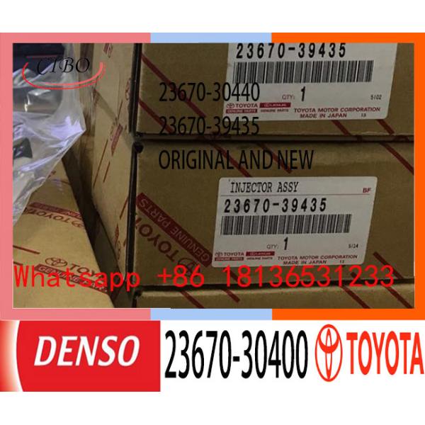 Injetor original DENSO 23670-30440 2367030440 23670-39435 295900-0250 295900-0200 Para Toyota Hiace Dyna 1KD-FTV