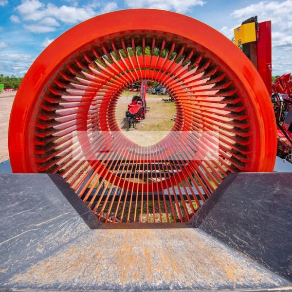 Rapid Rotary Type Wood Chips Machine For Firewood Trommel Screen With Customized Making