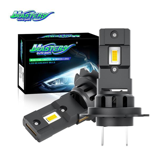 Masters FH-H7 1:1 con bombilla de halógeno 80W 8000lm 6000k bombilla de faro LED