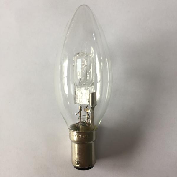 Ampoule 230V 28w 2700K es Edison Bulb de filament d'halogène de B15D 18W