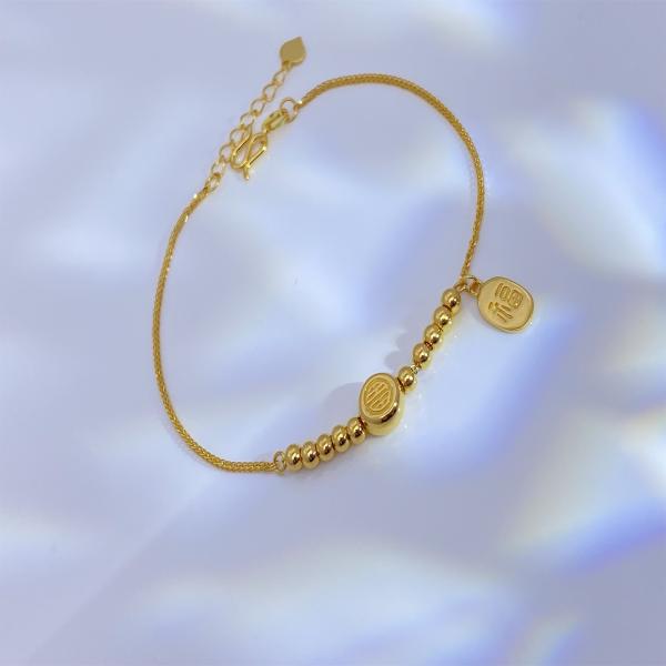 Exquisite Customized Rose Gold Diamond Heart Bracelet