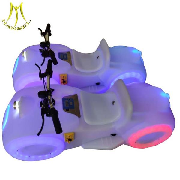 Hansel indoor and outdoor amusement kiddie rides walking motorcycle scooters kids ride game machine
