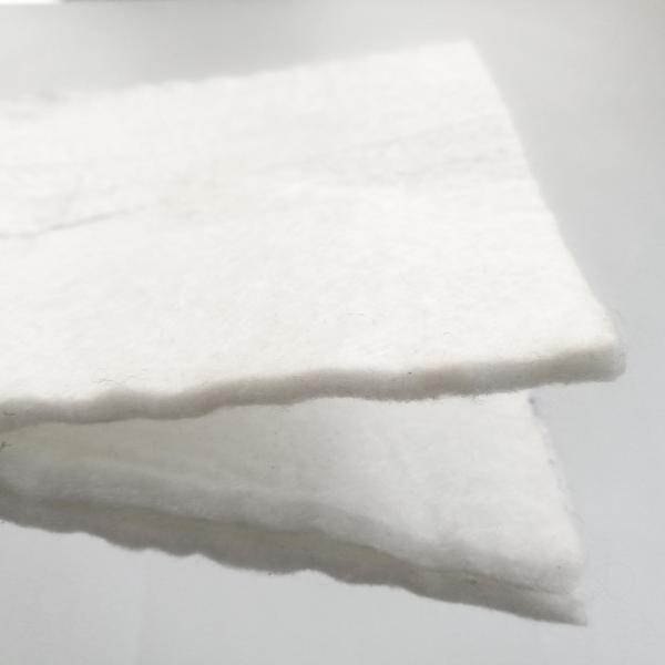 Desenho contemporâneo Poliéster preto Agulha de fibra de grapa Punched Geotextil não tecido 400gm