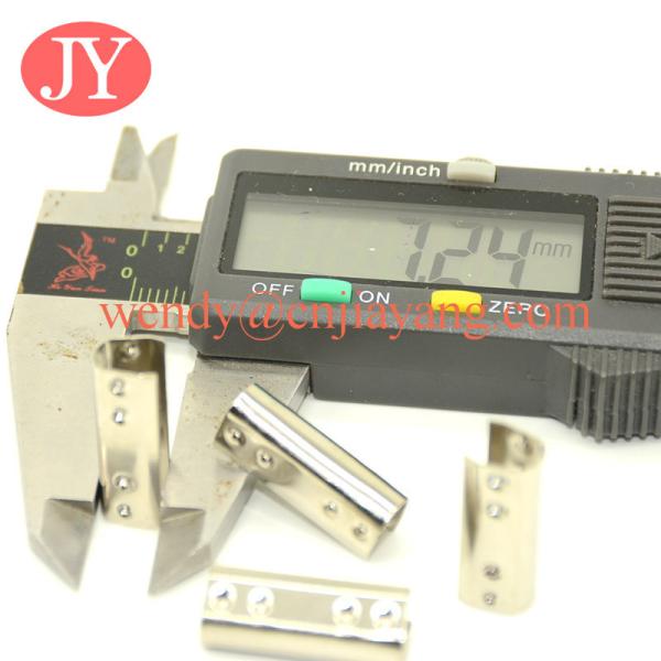 silver plating factory price jiayang metal crimp for cord