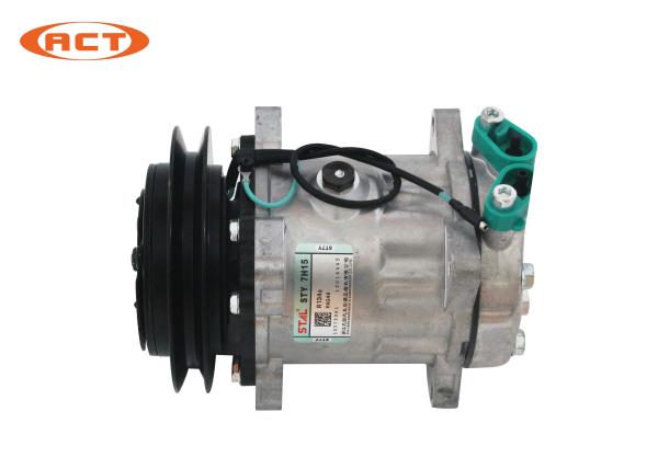 Compressor 7H15 B1 146mm 24V R134a do condicionamento de ar da máquina escavadora de Kato para HD700 HD250