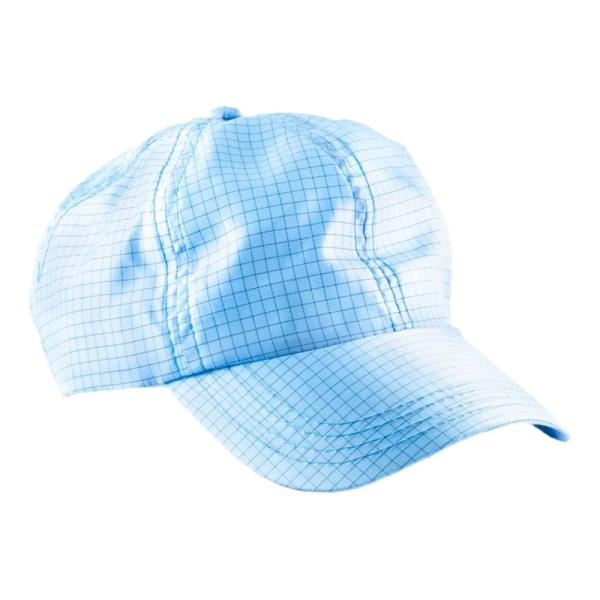 Do Workwear eletrônico da fábrica do tampão do quarto desinfetado tampão antiestático do Esd do trabalho do poliéster para o chapéu indiano do esd do mercado