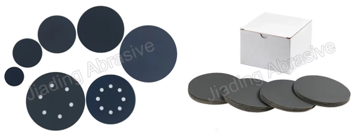 Customized Silicon Carbide Sanding Discs For Granite Wood Abrasive Tools 5 Inch