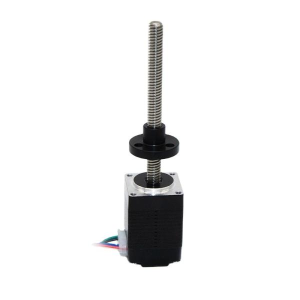 2mm Threaded Rod Nema 8 Linear Stepper Motor 25/30mm Length 0.4/0.5A for Manufacturing