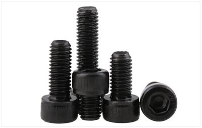Hexagon Socket Head Screw Bolt 12.9 Grade Alloy Steel Black Dacromet Surface Hexagon Socket Drive Full Thread For Off Road Wheel Hub Anti Separation Ring