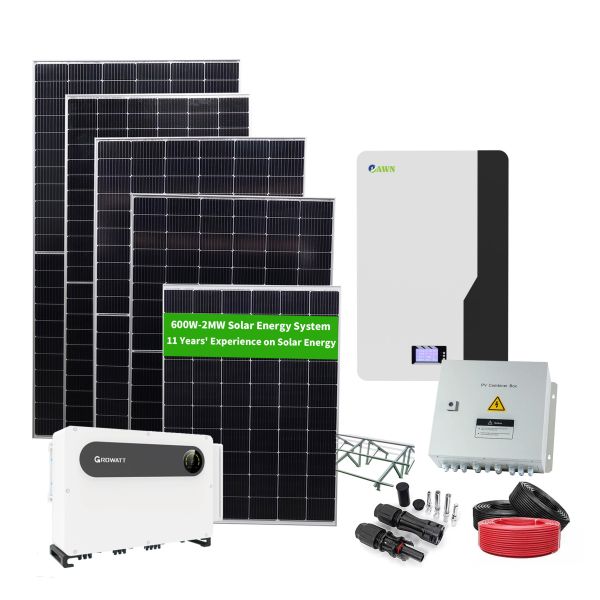 For Home House Use Photovoltaic Wall Mounting New Design 6kw 6kva LiFePO4 Battery for Solar Energy System