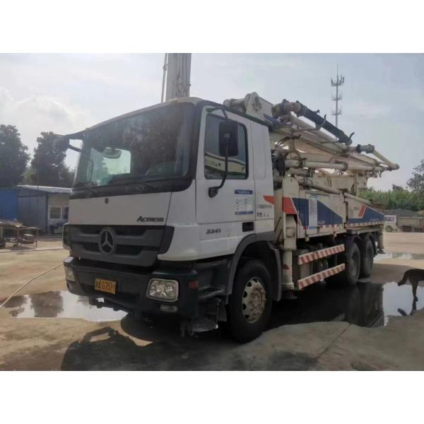 2011 Zoomlion 38m Semi-Dry Concrete Pump Truck for Batching Plant Sale at Good Orange