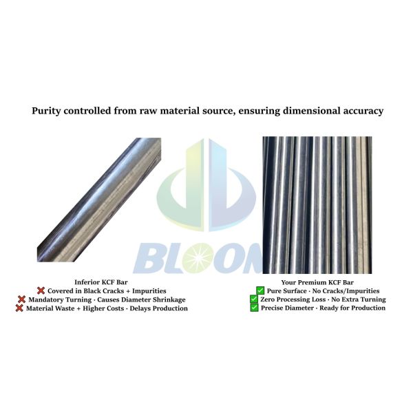 Bright KCF Alloy Round Bar For Resistance Welding Industry