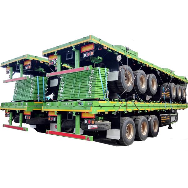 leito semi Snowrunner FUWA do reboque 12R22.5 do caminhão do leito de 12m