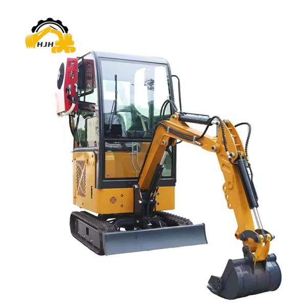 JF Hydraulic Pump 1.7 Ton Crawler Mini Excavator for Small Types Excavation Needs