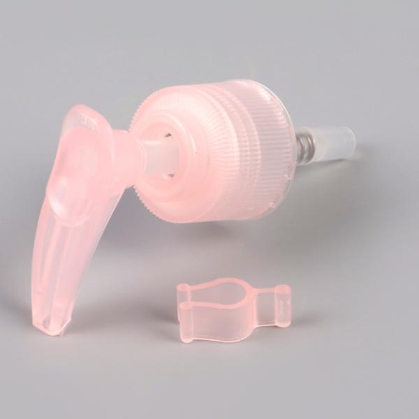 BPA Free Pink Hand Lotion Pump Dispenser 24/410 20/410